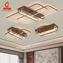 2022新款客廳燈現代新中式創意吸頂燈中國風卧室餐廳全屋組合燈具