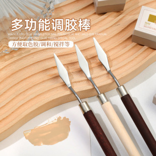 Japanese-style Log Nail Glue Stick Ultra-thin High Toughness Color Painting Mixing Nail Glue Nail Art Shop Professional Tools