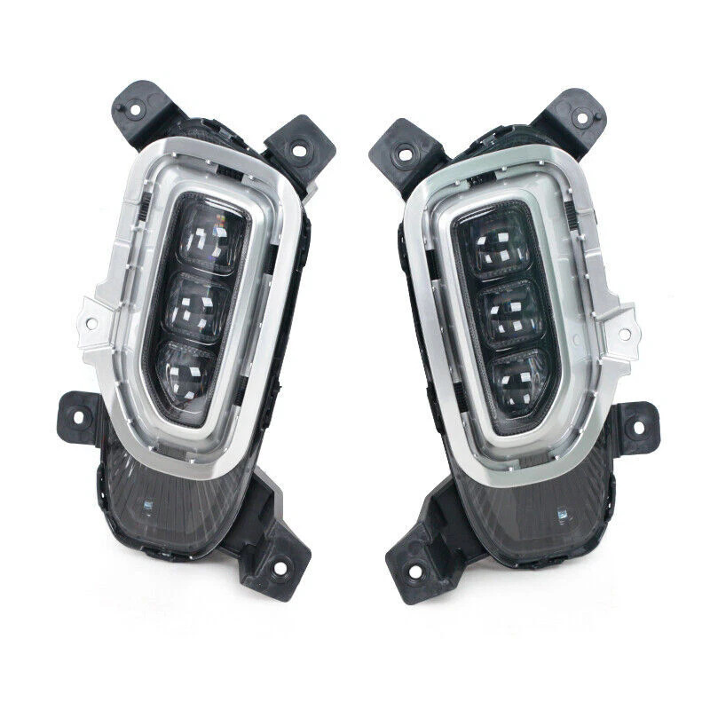 Suitable for Kia 20-21 Seltos Daytime Running Lights Led Front Fog Lights Kx3 Daytime Running Lights Turn Signals