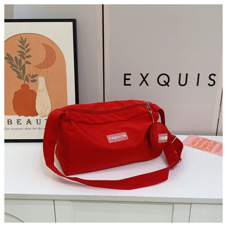 Large Capacity Women's Shoulder Bag Nylon Crossbody Work Bag_voghion.com