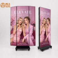Portable and movable led advertising machine_1688 wholesale