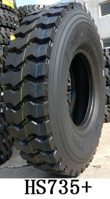 non-slip wear-resistant 8.25R16-16PR radial Off-road şinlər - 1100r20-18prhs735-mine-flower