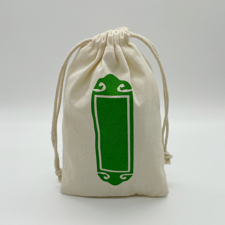 厂家定做抽绳背包袋棉布抽绳束口袋 文玩茶叶袋珠宝首饰收纳袋