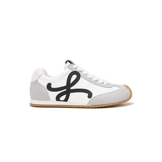 Qiteng ~ 5cm in height Yang Mi with retro Forrest Gump training shoes women's leather thick bottom crooked sports casual shoes