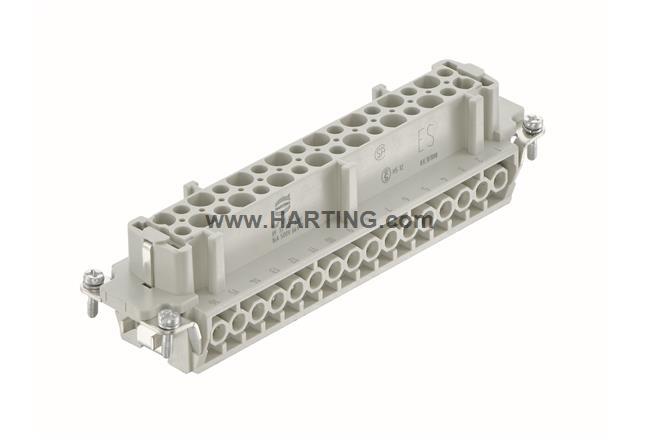 HARTING浩亭 09330322701 Han L32 E-SMC-FI-SCT32芯母插芯连接器