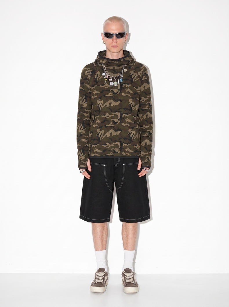 Inflation Camo 200g Hooded Hoodie