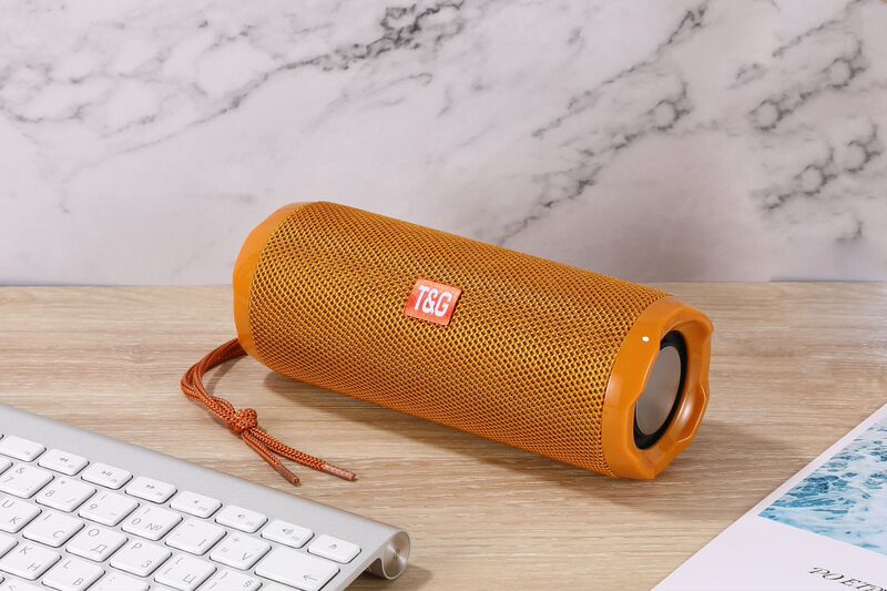 新品tg191ワイヤレスbluetoothスピーカーtwsポータブル布芸防水カードuディスクfmクリエイティブギフトオーディオ|undefined