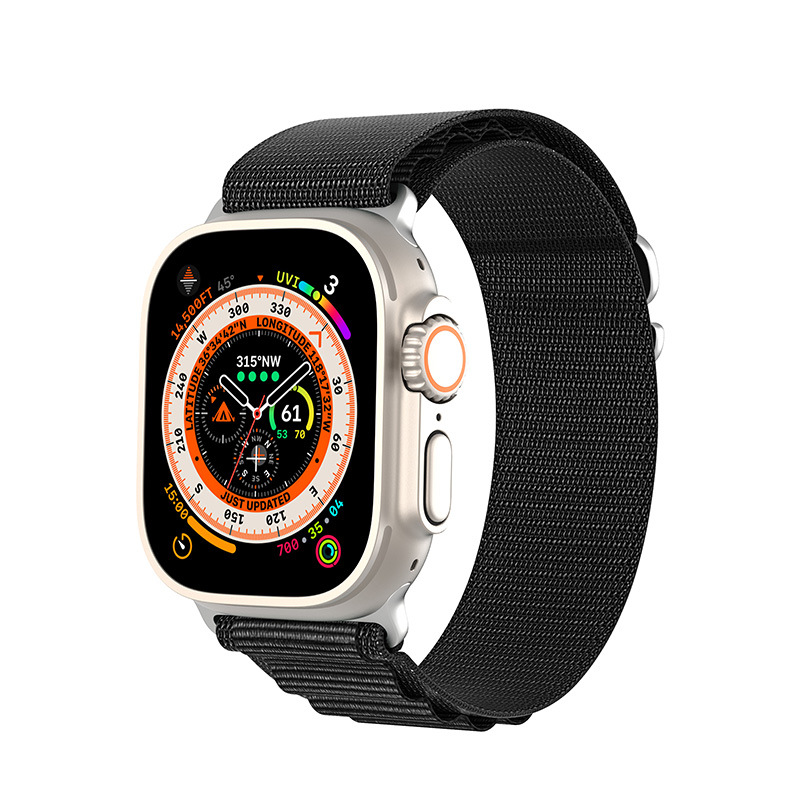 Adecuado para applewatchultra correa de bucle alpino de doble capa tejida correa de reloj deportivo al aire libre al por mayor image 7