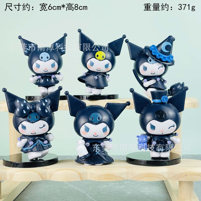 ポーカークロミブラインドボックスフィギュアシナモンドッグメロディー人形クレーンガシャポン人形漫画装飾品卸売ドロップシッピング|undefined