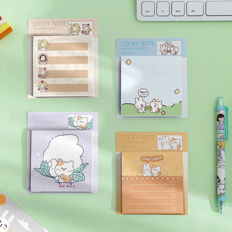 INS wind convenience post, signature book can be sticky paper cartoon cute student notepad, creativity N times posted LX1057