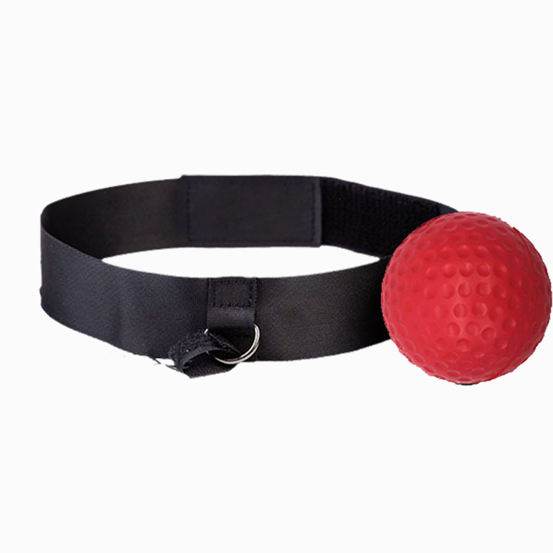 Bola de reacción montada en la cabeza transfronteriza Bola de entrenamiento de velocidad de rebote Bola de entrenamiento PU Bola de espuma Bola de descompresión