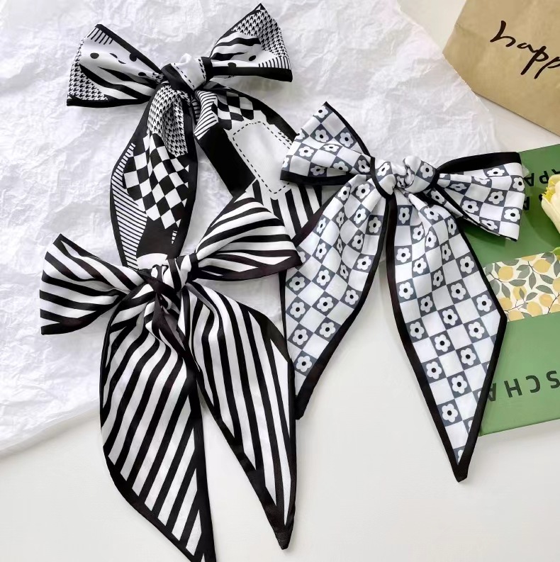 1 Piece Quantity Daily Occasion Stripe, Plaid, Flower Pattern Simple Style Stripe Plaid Flower Cloth Printing Hair Band 1 Piece