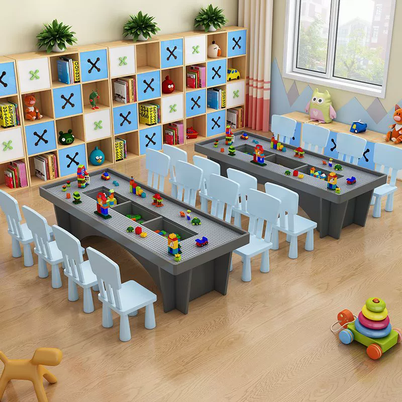 Lego, universal big constructor from natural wood, toy, storage system