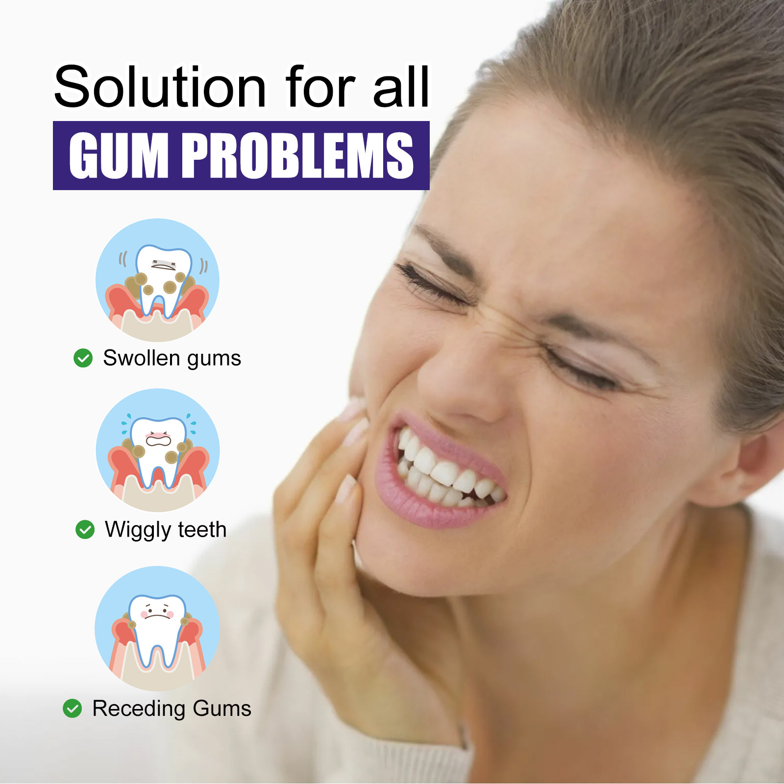 West&Month Schiuma di gomma Mousse Pulizia delle macchie dei denti Cura dello sporco Dentifricio sbiancante orale_voghion.com