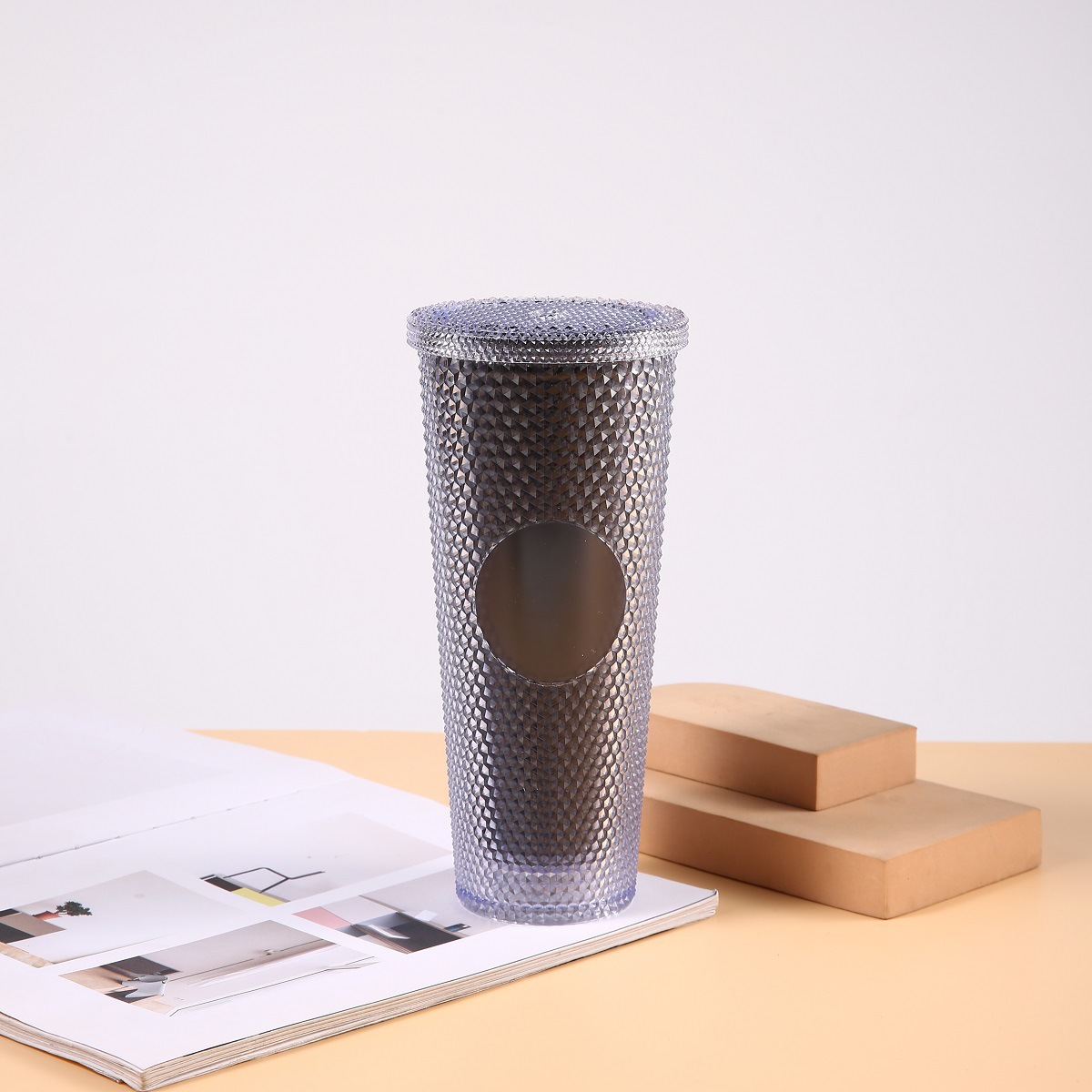 투명 블랙 벨트 램프