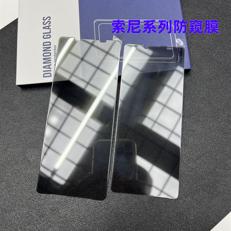 for Sony Xperia 10 VI anti-peep tempered film sonyAEC iii privacy protection glass stickers 1-6