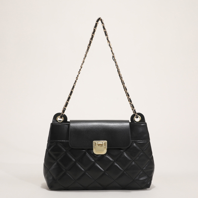 Bolso de cadena rombo bolso de mujer 2023 Nueva celebridad de Internet moda todo partido exquisito bolso de mensajero estilo Chanel bolso de hombro de las mujeres