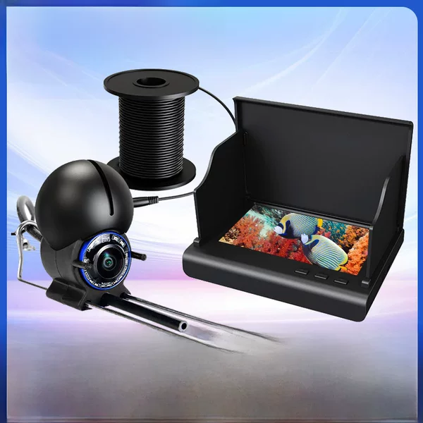 Underwater fish finder camera HD Full set monitor fishing visual HD temperature sensitive deep fish finder anchor fish