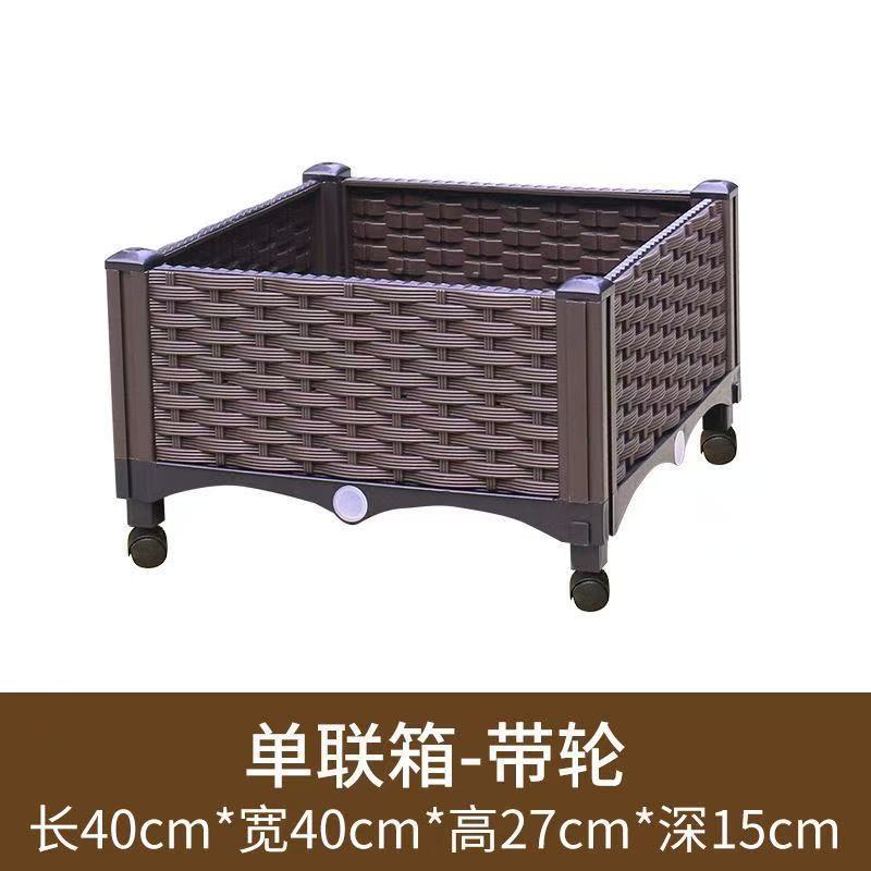 【wheeled】40 single-tier, one-column box, 40*40*27