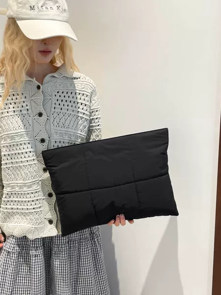 Korean In-Stock Cross-Border Puff Pillow Computer Bag 13inch Suitable for MacBook Inner Sleeve Shockproof Storage Bag
