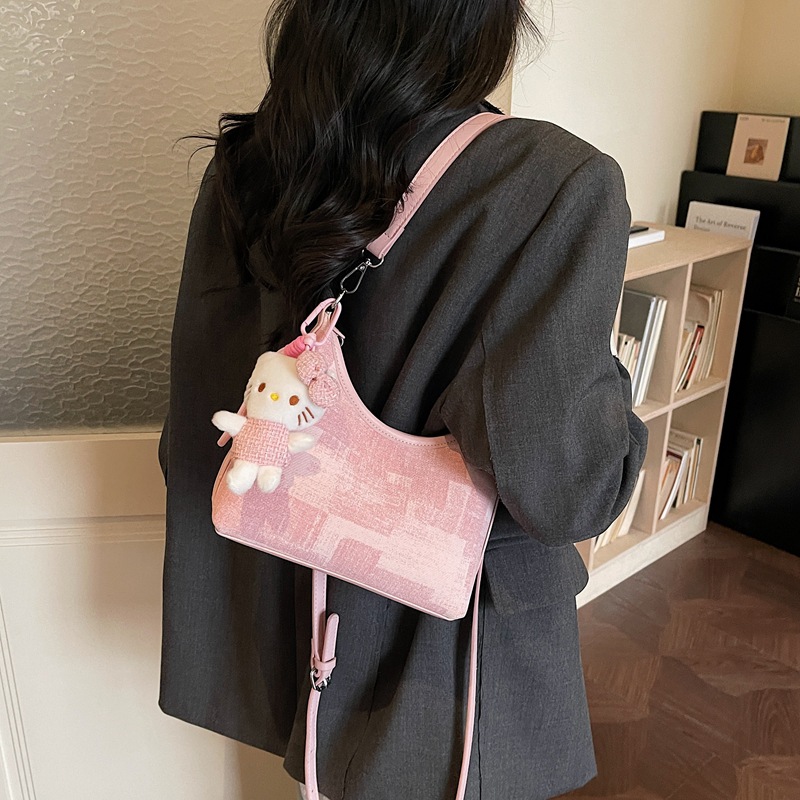Hanfeng temperamento simple bolso cuadrado para mujeres 2026 nuevo mochila de textura de moda diaria viaje bolsa de hombro