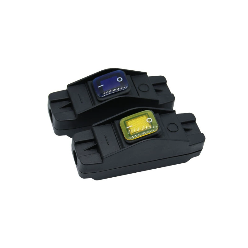 Factory direct supply 308 online switch waterproof 3 gear 16A250 dustproof ship type switch with lamp two -gear bedside switch