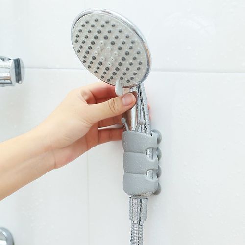 Shower bracket shower accessories water heater nozzle bathroom punch-free shower suction cup fixed base rack