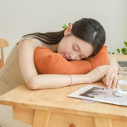 Cushion waist support nap pillow student waist pillow chair back cushion lumbar cushion pillow waist pillow office sleeping pillow