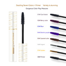 抖音网红蕾佩尔睫毛膏加长炫彩玩色彩色纤长卷翘不晕染彩妆L901