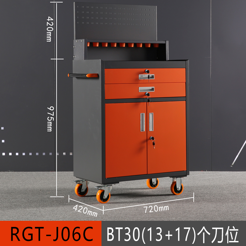 Rege cnc mecanizado CNC herramienta de gestión de coche BT30BT40BT50HSK soporte de portaherramientas armario de coche de herramientas