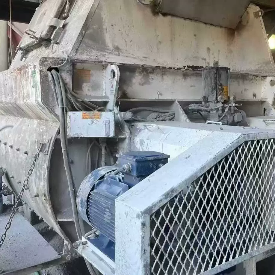 厂家直供大型商砼强制式混凝土搅拌站 电脑控制 绿色环保高效出料