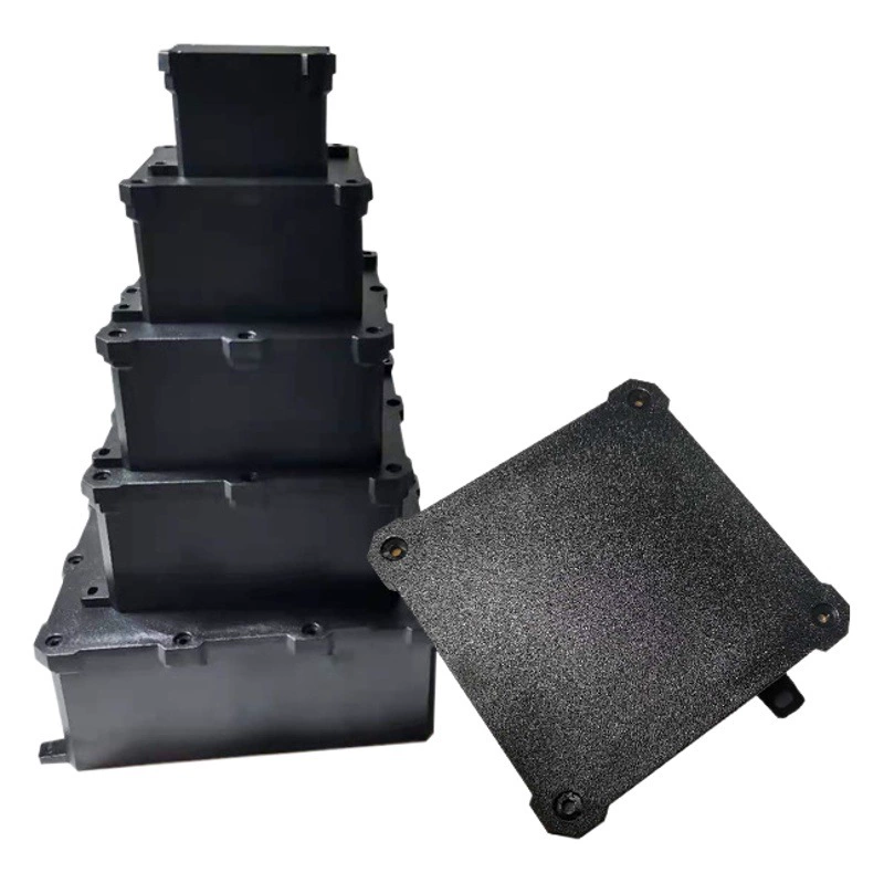 CENEN Xineng корпус открытый водонепроницаемый распределительная коробка ПК огнестойкий пластиковый черный ящик IP68 похоронен большой