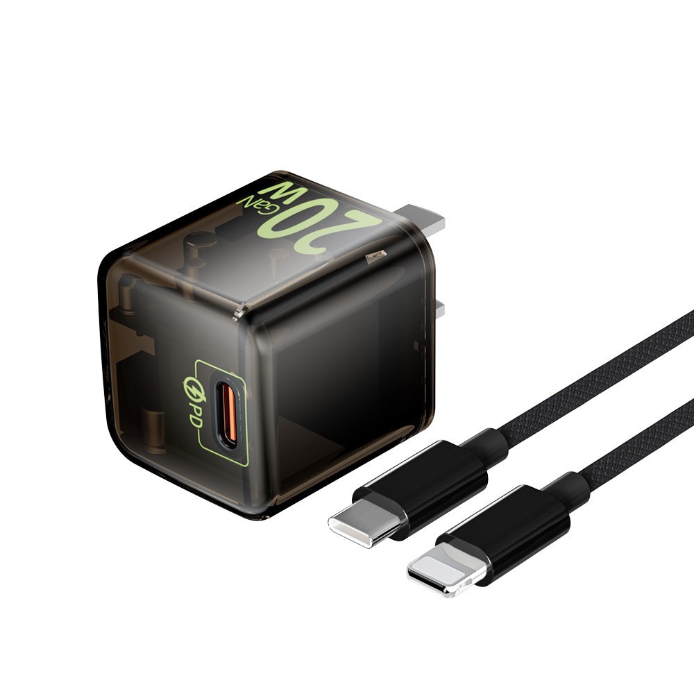 [Marca poderosa] Cargador de nitruro de galio Beimo Mini cabezal de carga portátil adecuado para todas las series Huawei y Apple