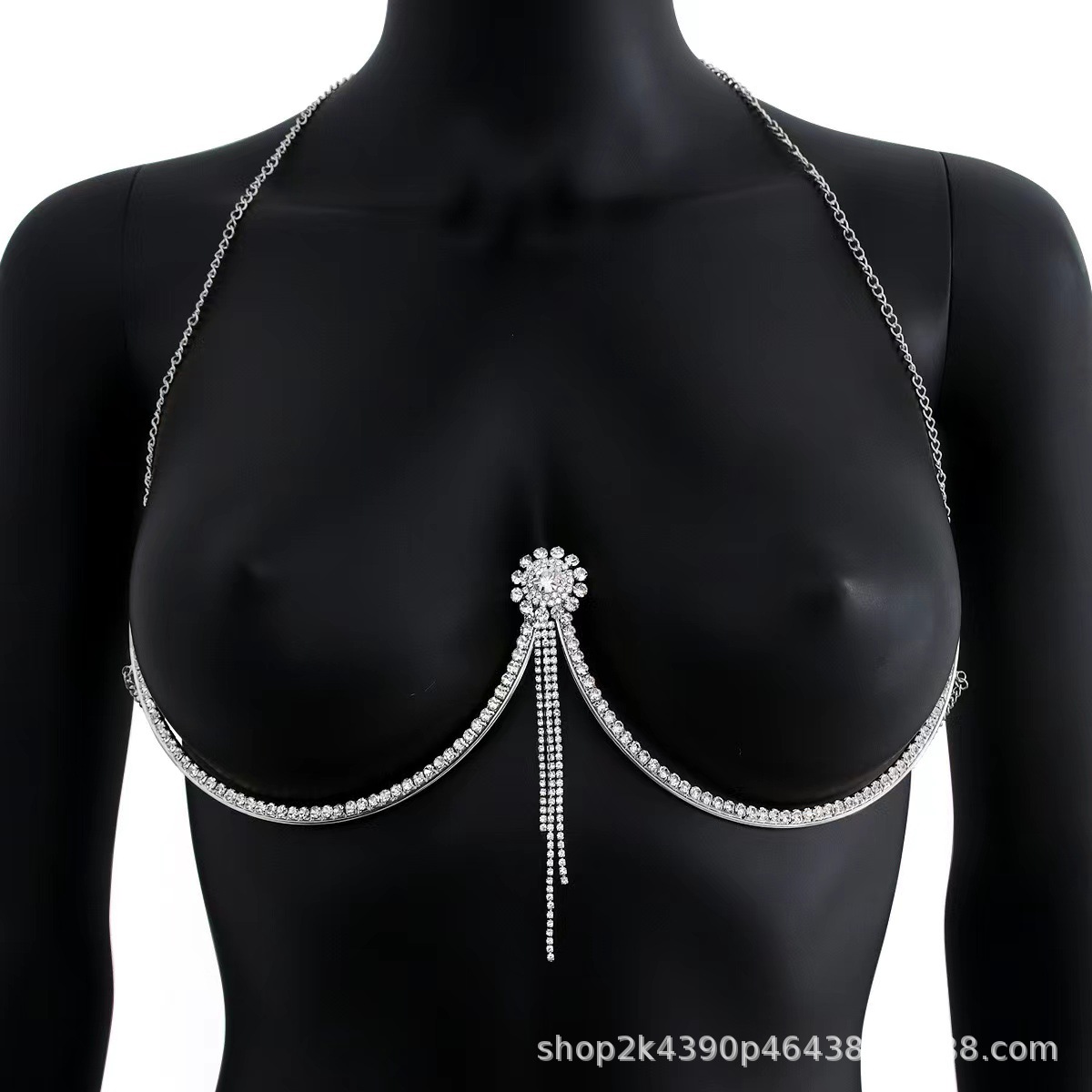 스타일 하나 실버 가슴 장식