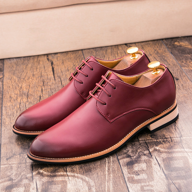 休闲皮鞋2019男休闲鞋 men leather shoes big size44 man casual