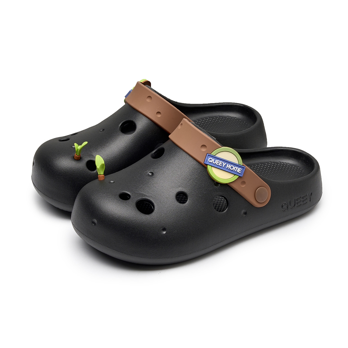 Croc Shoes Naisten 2026 Liukumattomat paksupohjaiset päällysvaatteet Kotiin Hengittävät ja mukavat Varvastossut Koti Korkeatasoiset Haisemattomat jalat