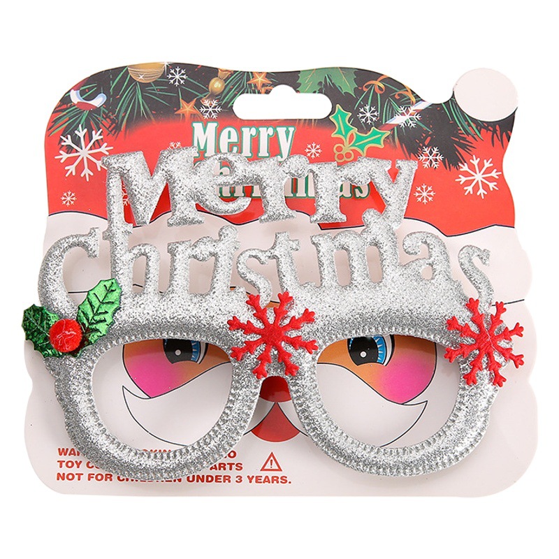 Nueva Feliz Navidad gafas de regalo de vacaciones para niños fiesta de baile decoración gafas de Navidad gafas
