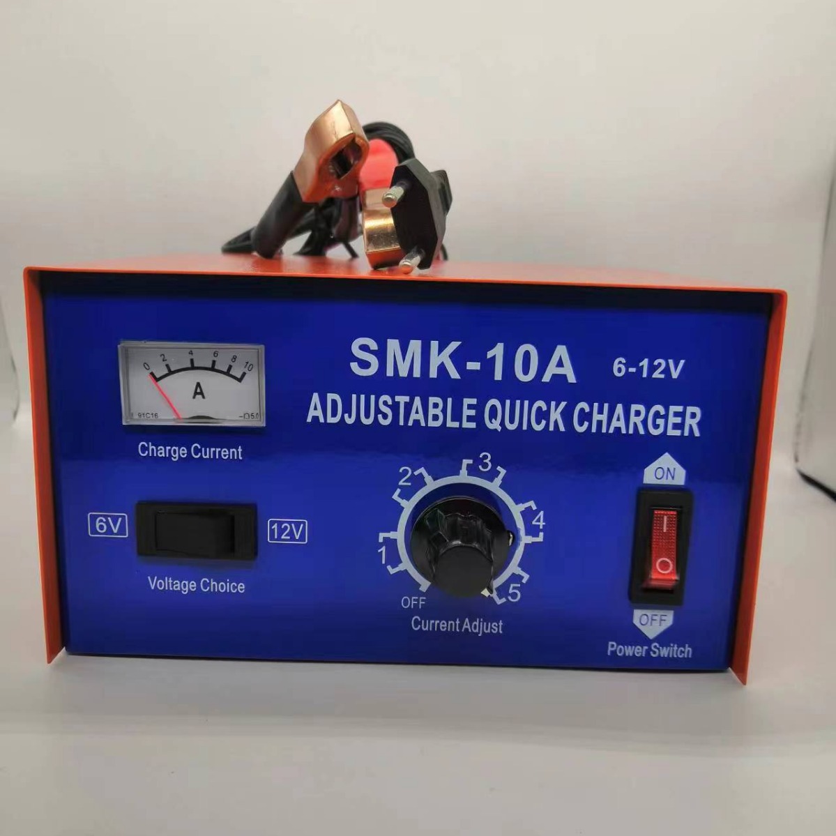 10A cargador rápido de alta potencia cargador de baterías de plomo - ácido