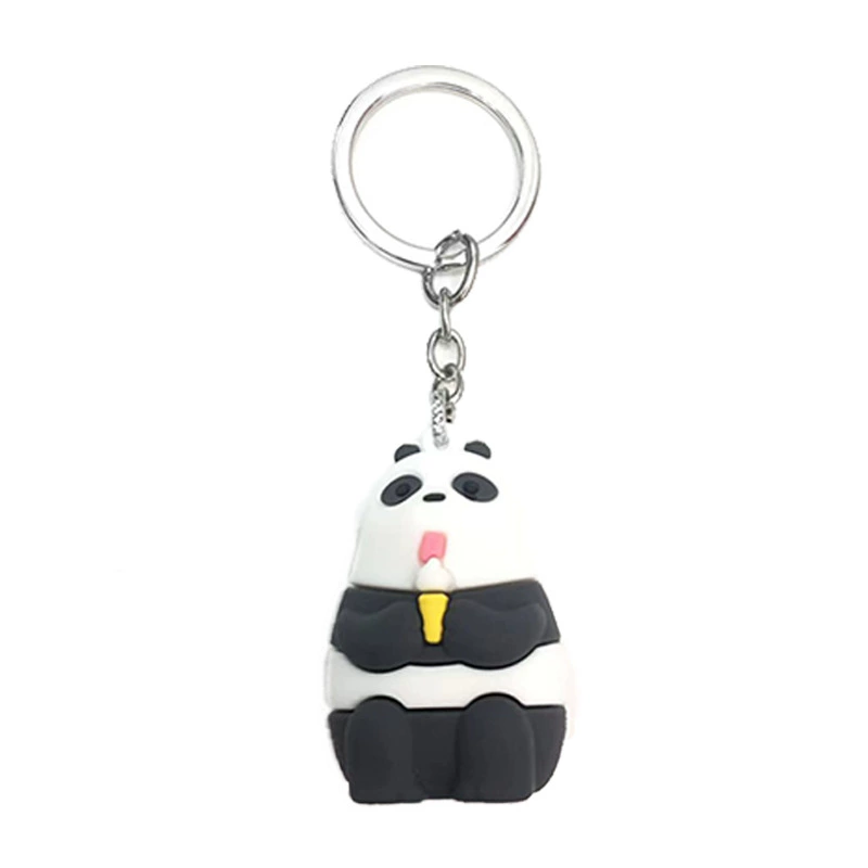 Keychain, three dimensional cute swimming ring, creative pendant, in 3d format, Birthday gift