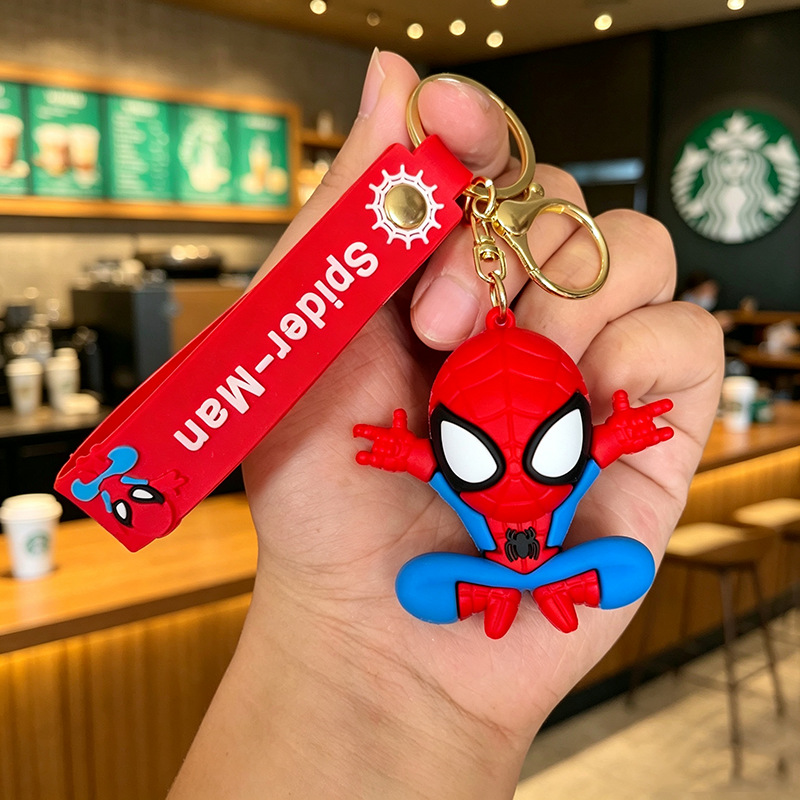Chaqueta explosiva Spider-Man compilación de marvel llavero muñeca máquina de comercio exterior regalo de mano pequeño regalo image 16