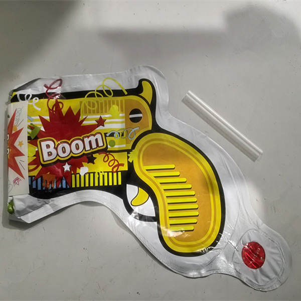 Handheld fireworks gun inflatable fireworks gun birthday graduation ceremony festival atmosphere props party fireworks gun