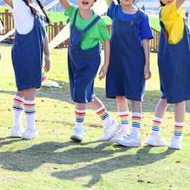 儿童六一演出服啦啦队幼儿园班服小学生毕业糖果服装合唱舞蹈表演