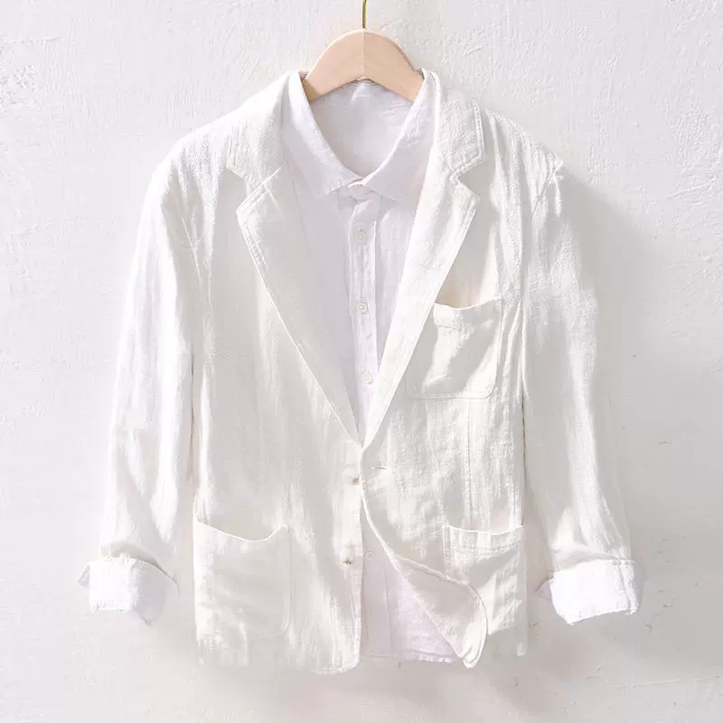 Retro classic suit jacket for leisure, plus size, loose fit