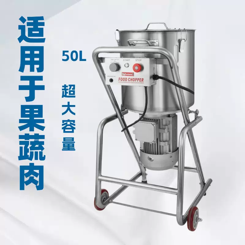 厂家直销出口品质食物切碎瓜果蔬菜打碎机工业大型设备打浆机