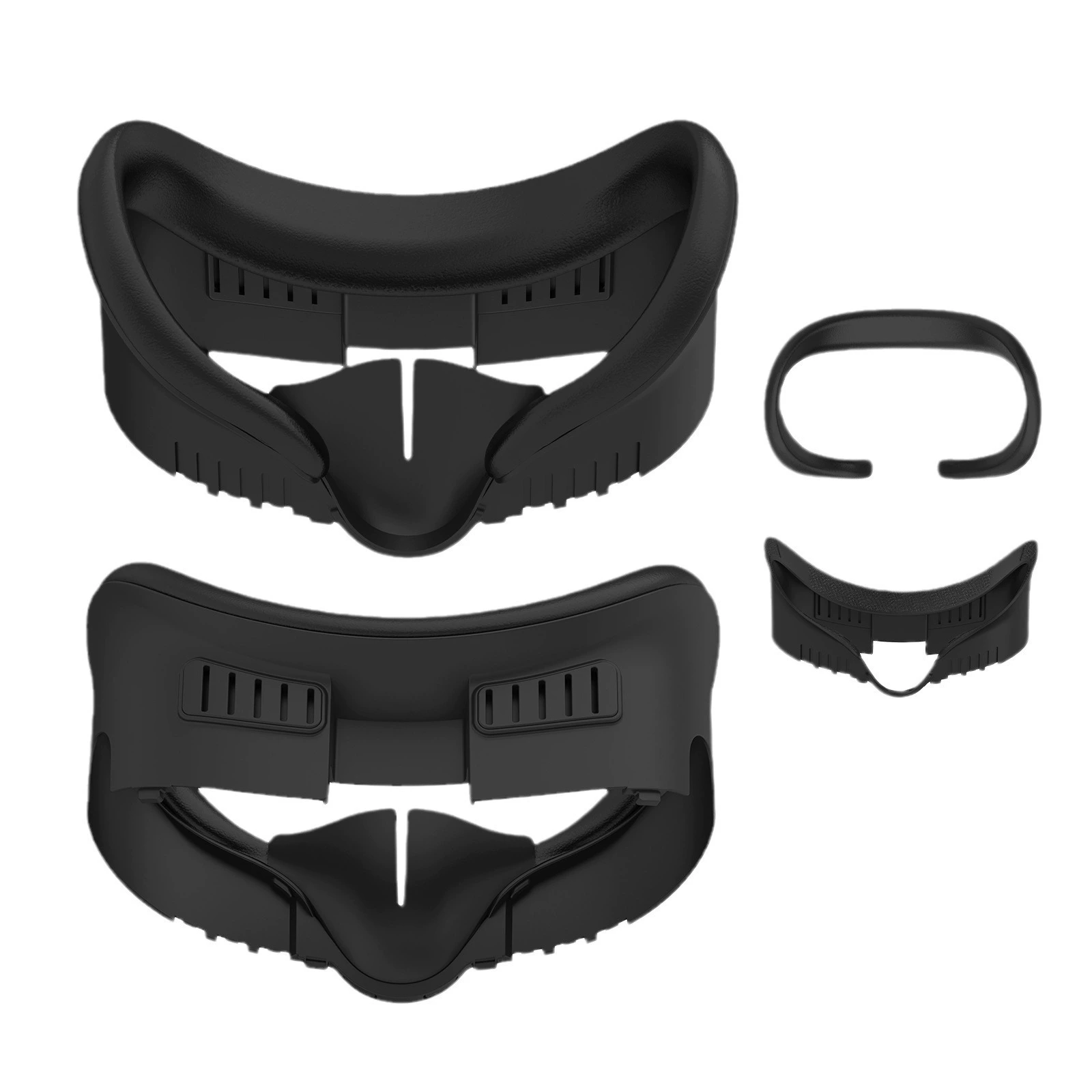 Подходит для замены маски на очках META Quest 3, сменная и очищаемая маска из ABS+PU, аксессуар для VR