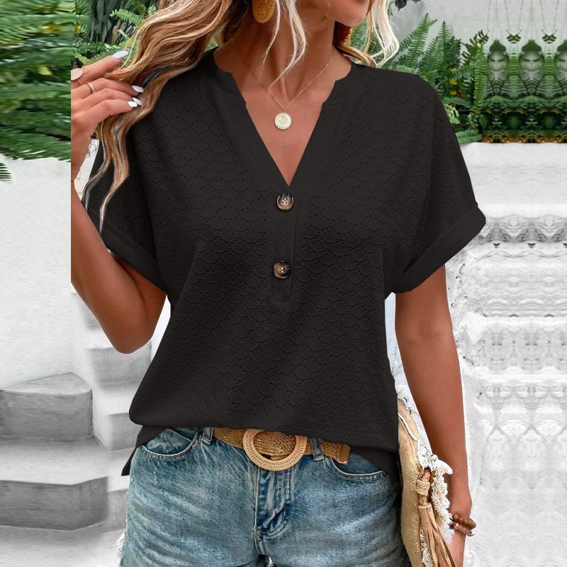 2026 Spring Summer European And American Cross-Border Independent Station New Women's Fashion Casual Solid Color_ecoleips.com