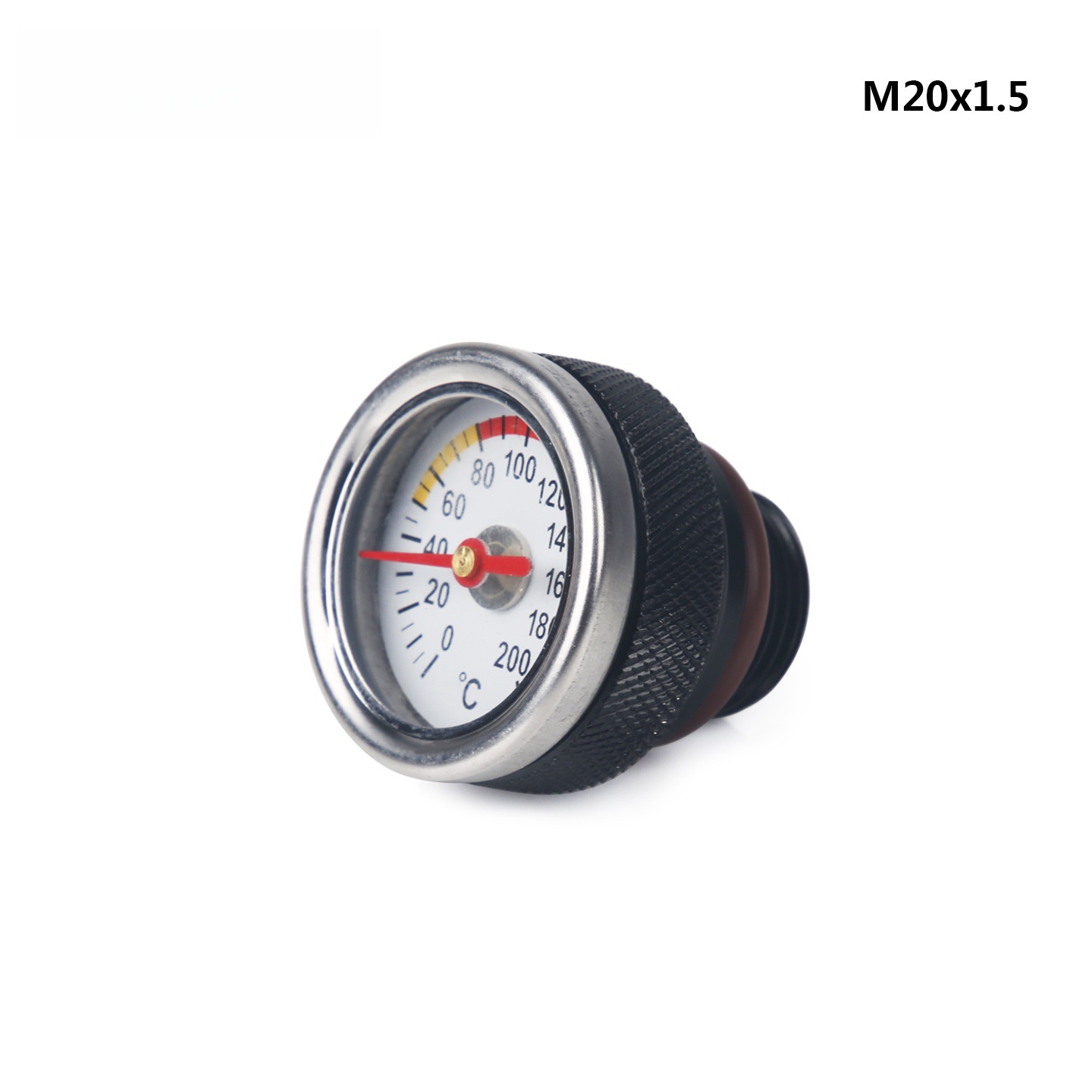 Motorcycle Modified Oil Meter Engine Temperature Dipstick M30x1.5 M20*1.5