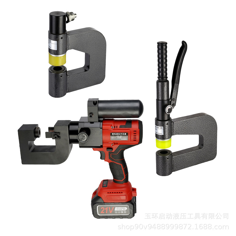 Hydraulic bridge punching machine SYD-25 stainless steel plate hole opener C-shaped steel photovoltaic punching machine hydraulic punching machine 5