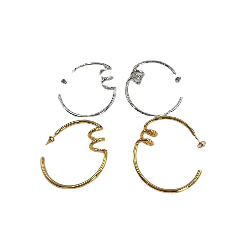Small earrings, European style