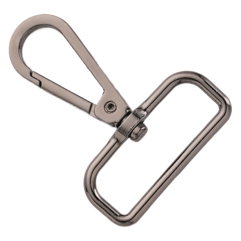 A Large Number of Ready-Made Men's and Women's Luggage Hardware Accessories Hook Buckles, Electroplated Alloy Hook Buckles, D-Shaped Dog Buckles, Large Plate Buckles
